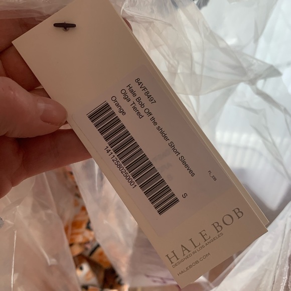 Hale Bob | NWT Olga Off The Shoulder Tiered Aztec Boho Tassel Play Suit Romper S - Picture 2 of 3